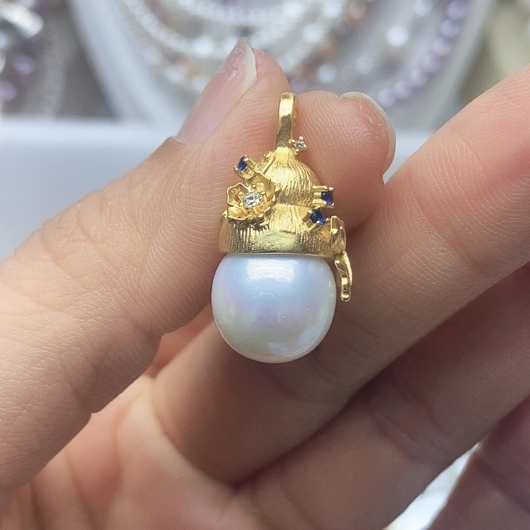 淡水珍珠吊坠未镶嵌