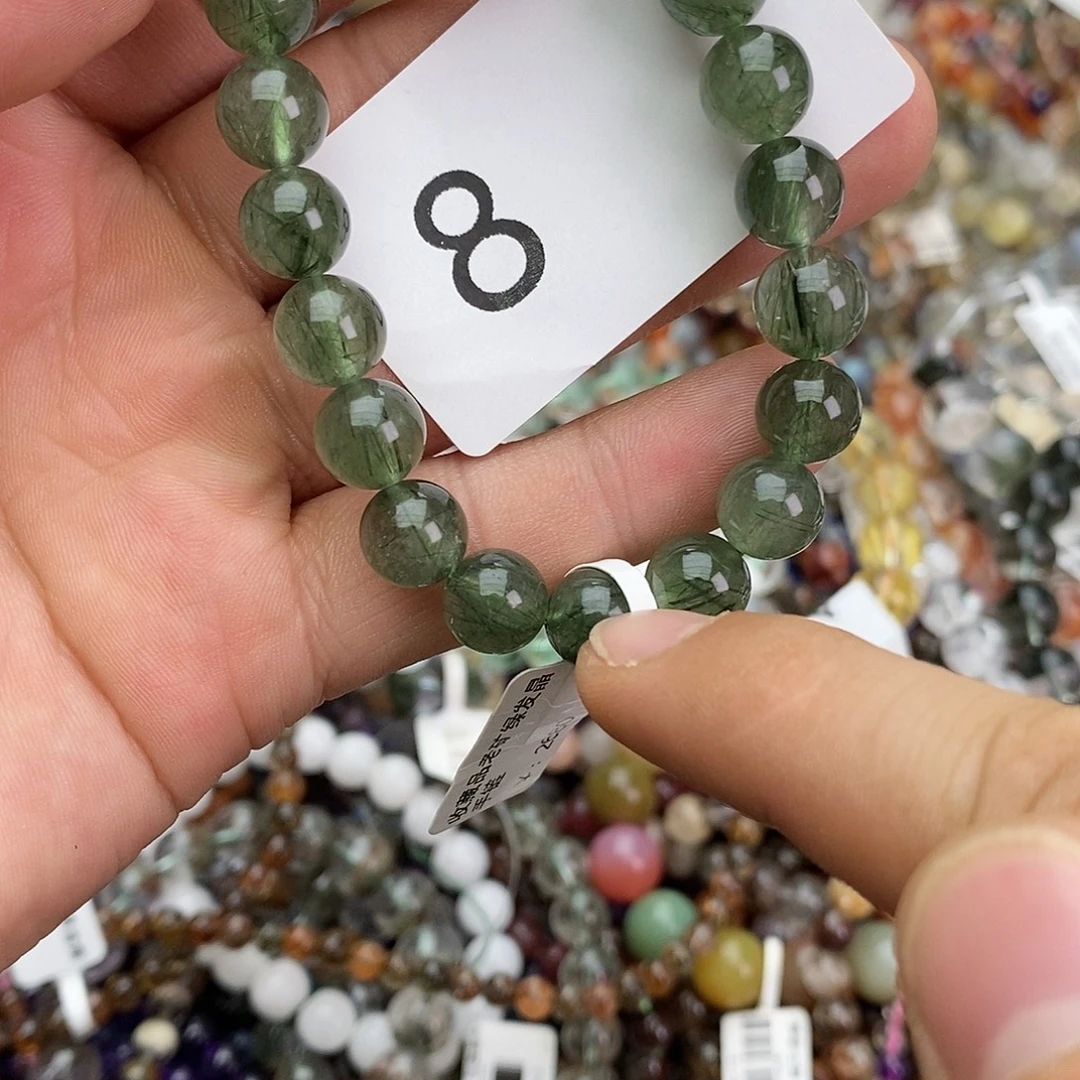 水晶未镶嵌手链手链