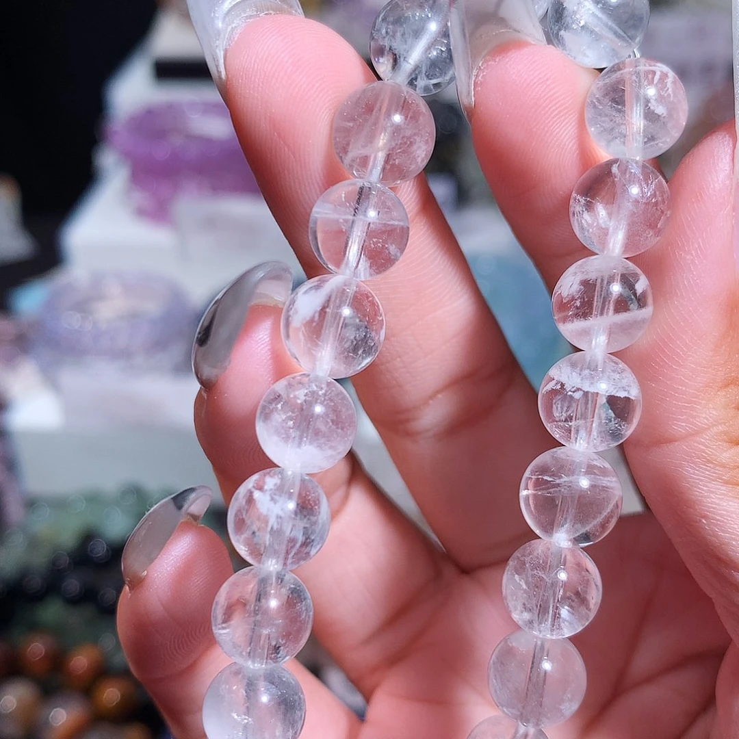 未镶嵌手链水晶婚纱白幽灵9m