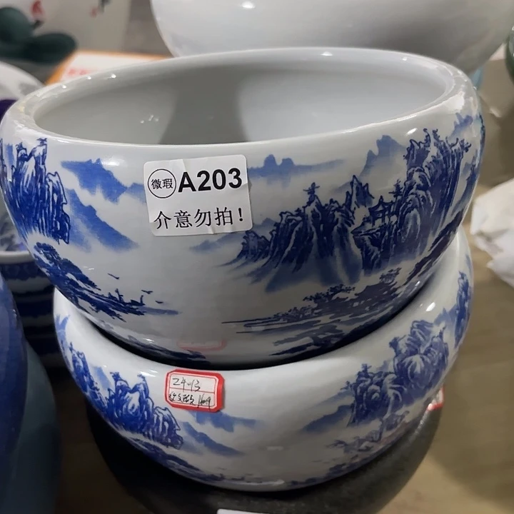 陶瓷陶瓷鱼缸24–13