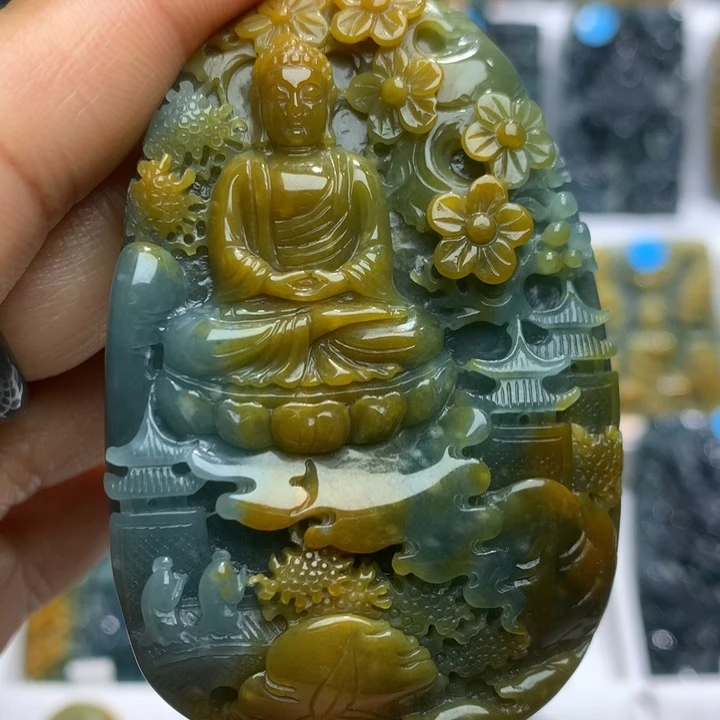 翡翠吊坠(不含链)未镶嵌