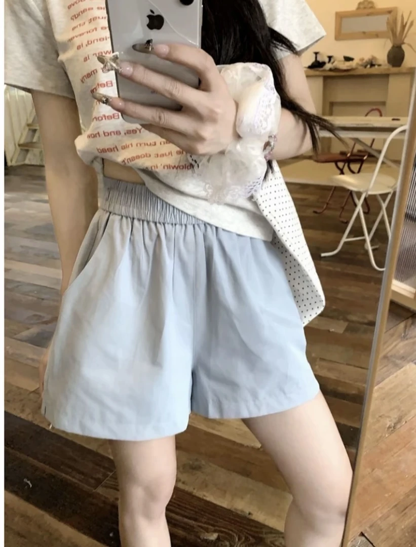 【杨嘻嘻】即墨夏季韩版薄款运动休闲裤外穿四季通用透气短裤28169