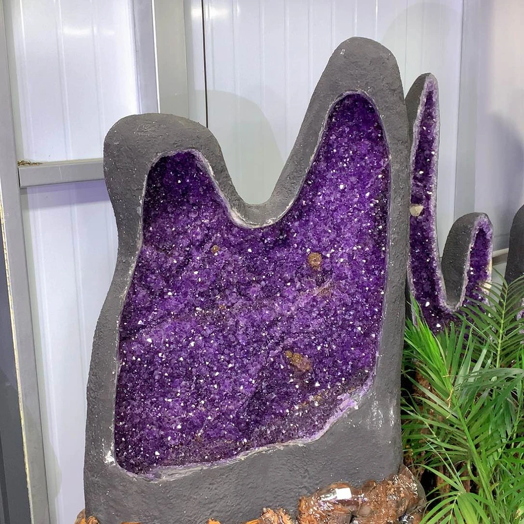 大型摆件（非配饰）紫晶未镶嵌