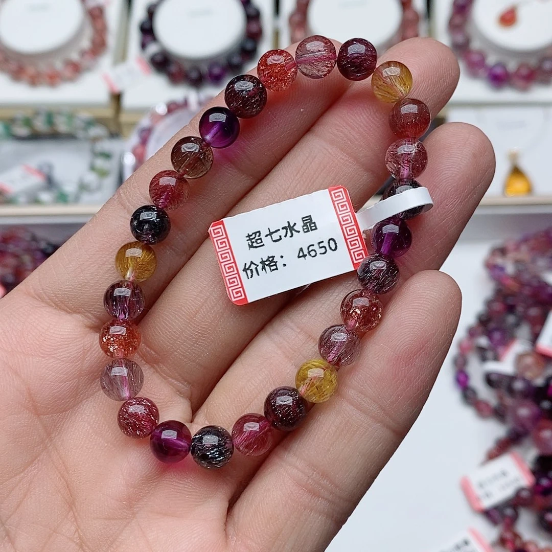 时***。手链未镶嵌水晶水晶单圈手链未镶嵌