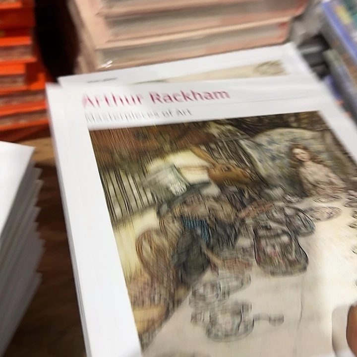 超厚绝美英文原版亚瑟拉科姆