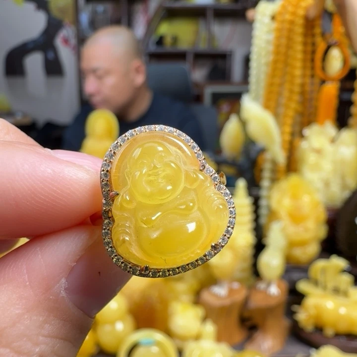 琥珀珠宝奇石未镶嵌