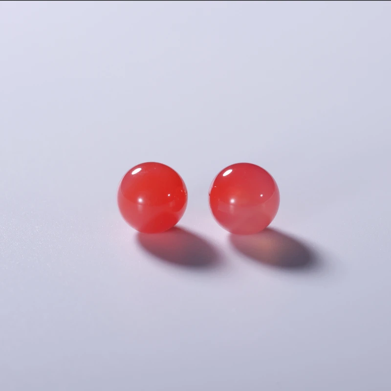 瑞卡希| 【李老师专属】S925银盐源玛瑙耳钉/多样性发其一