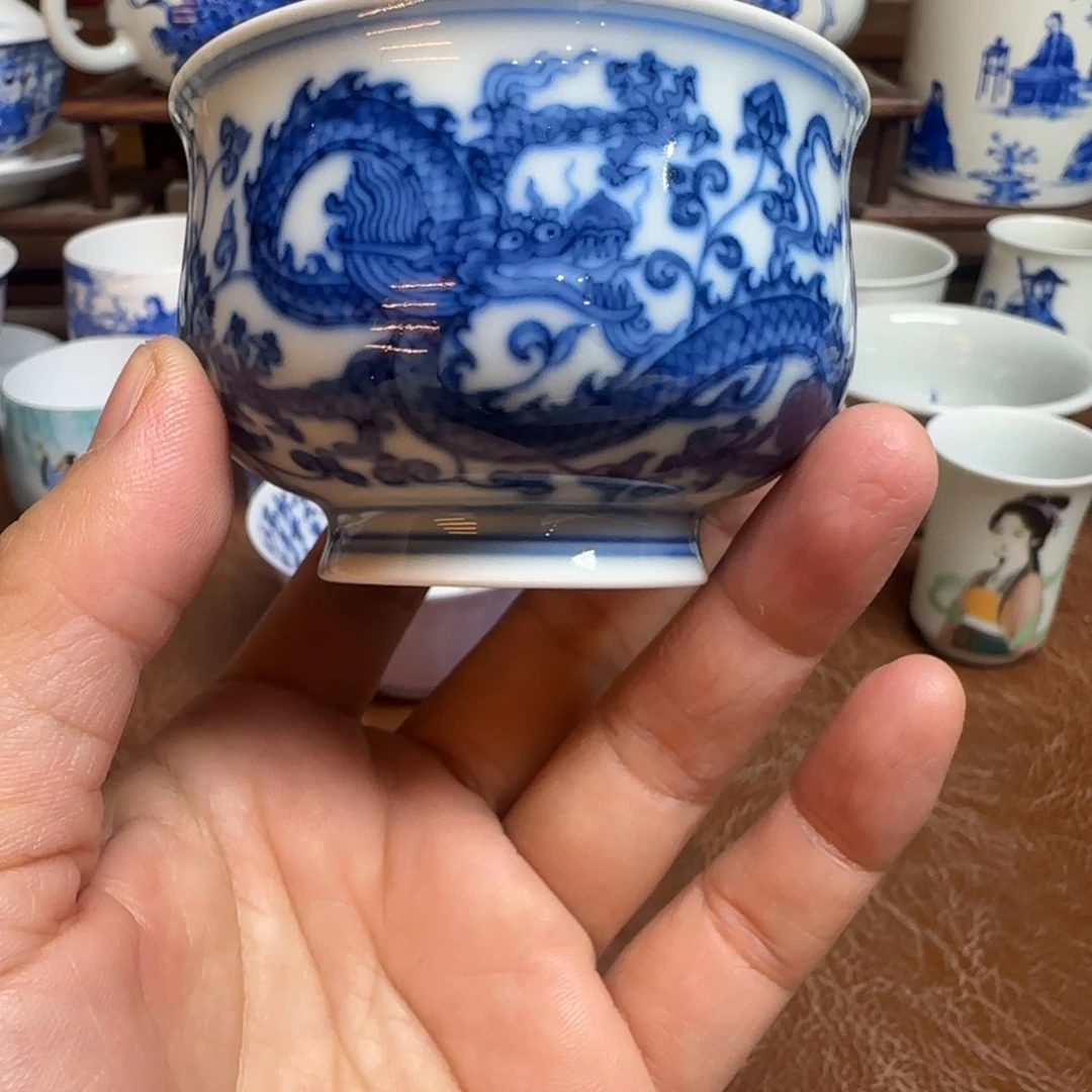 武***李陶摆件今天晚上的月亮很圆