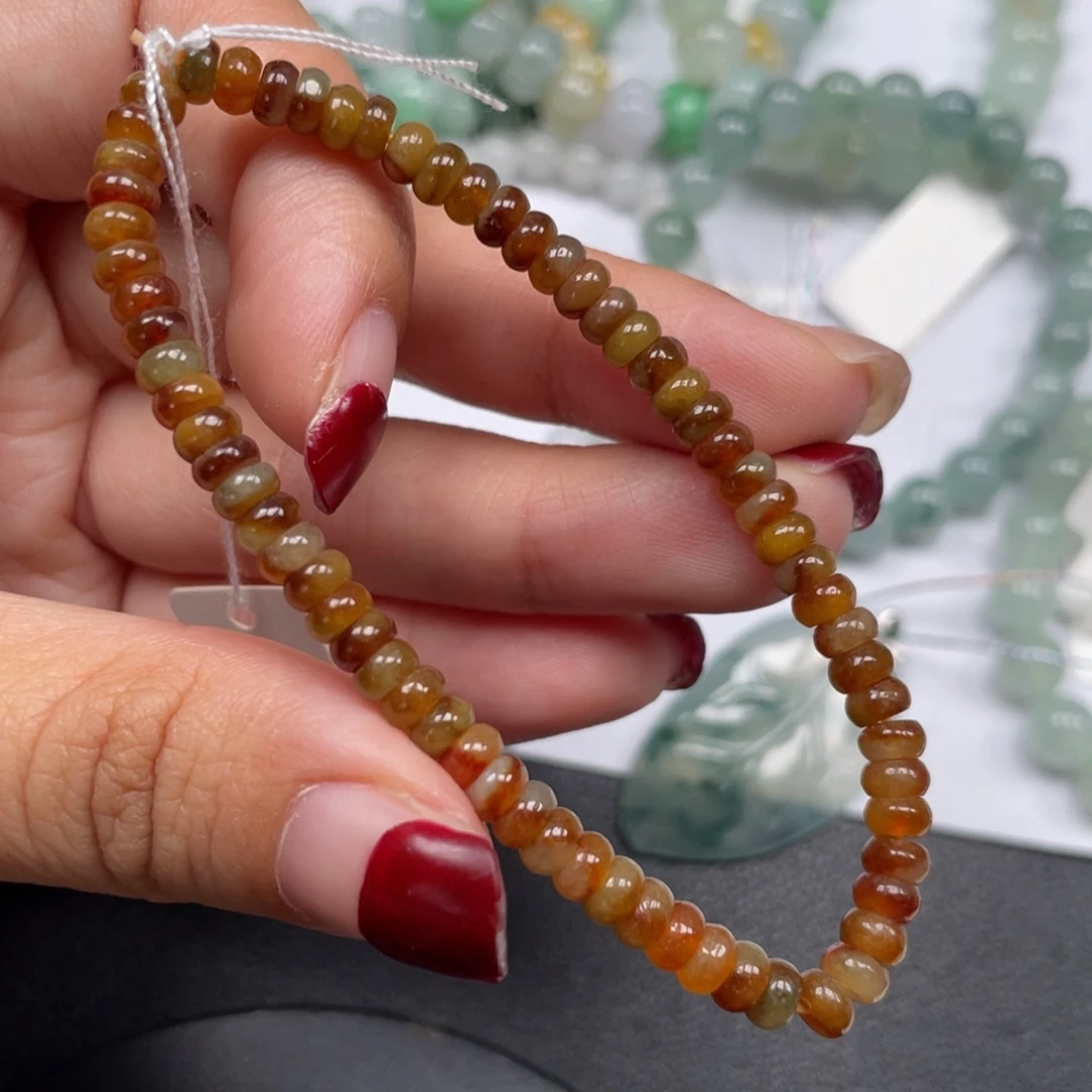 未镶嵌手链翡翠昔*天然a货缅甸翡翠包邮