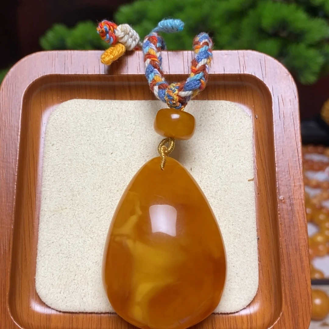 【闪购商品】蜜蜡颈饰未镶嵌项链