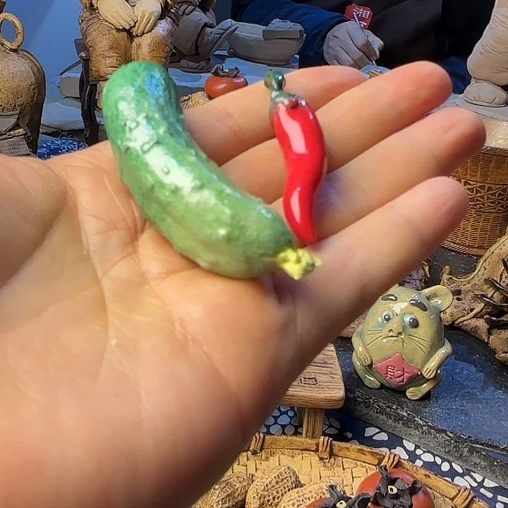 春***暖手工陶瓷制作小摆件