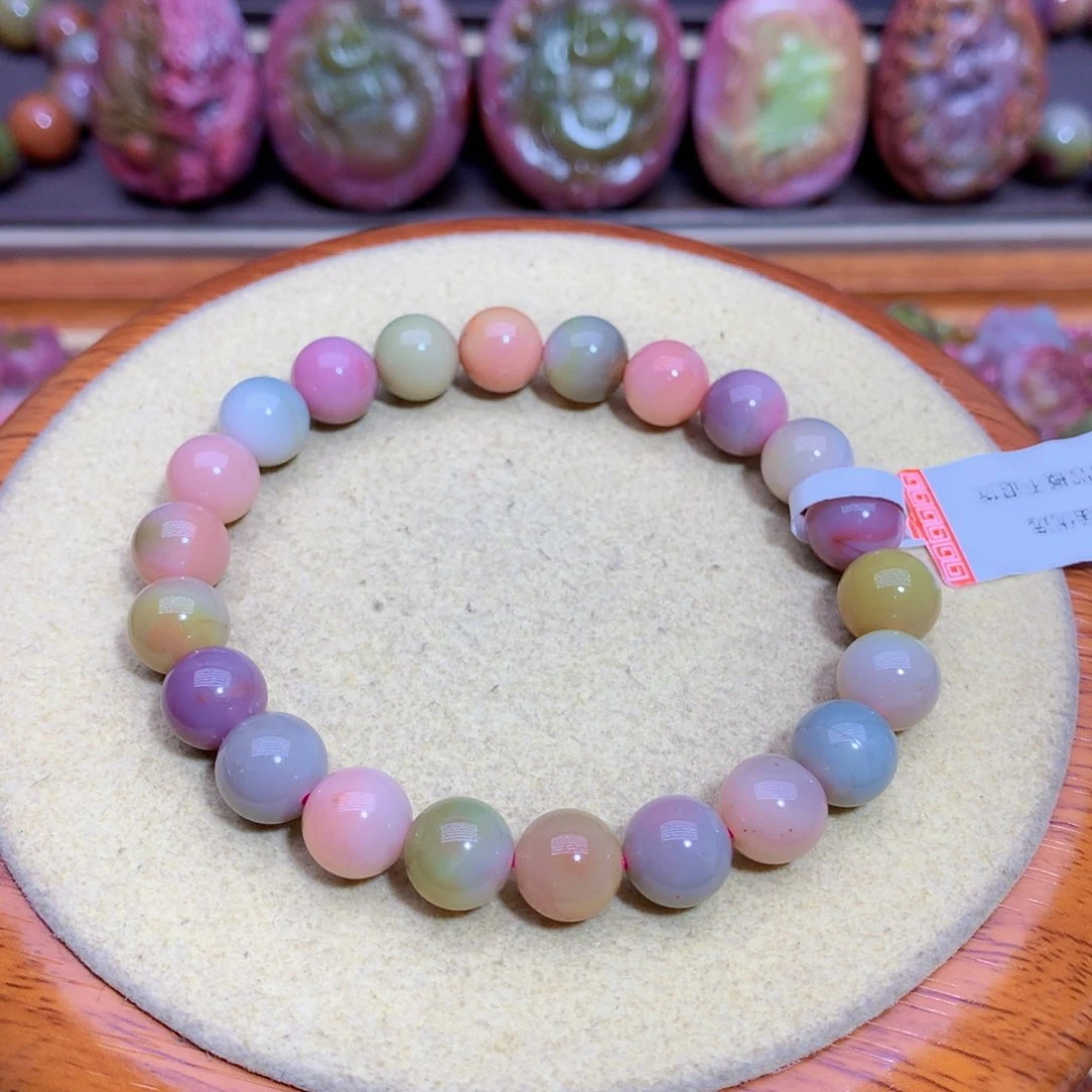 玛瑙手链未镶嵌盐源