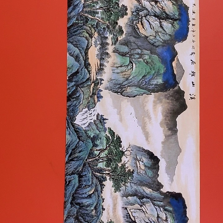 国画山水花鸟书画字画国画