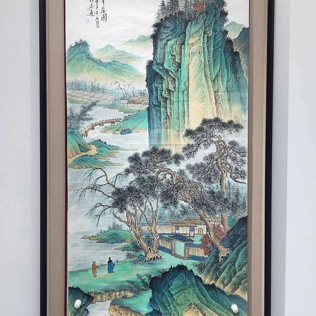 国画凌行志老师手绘国画精品