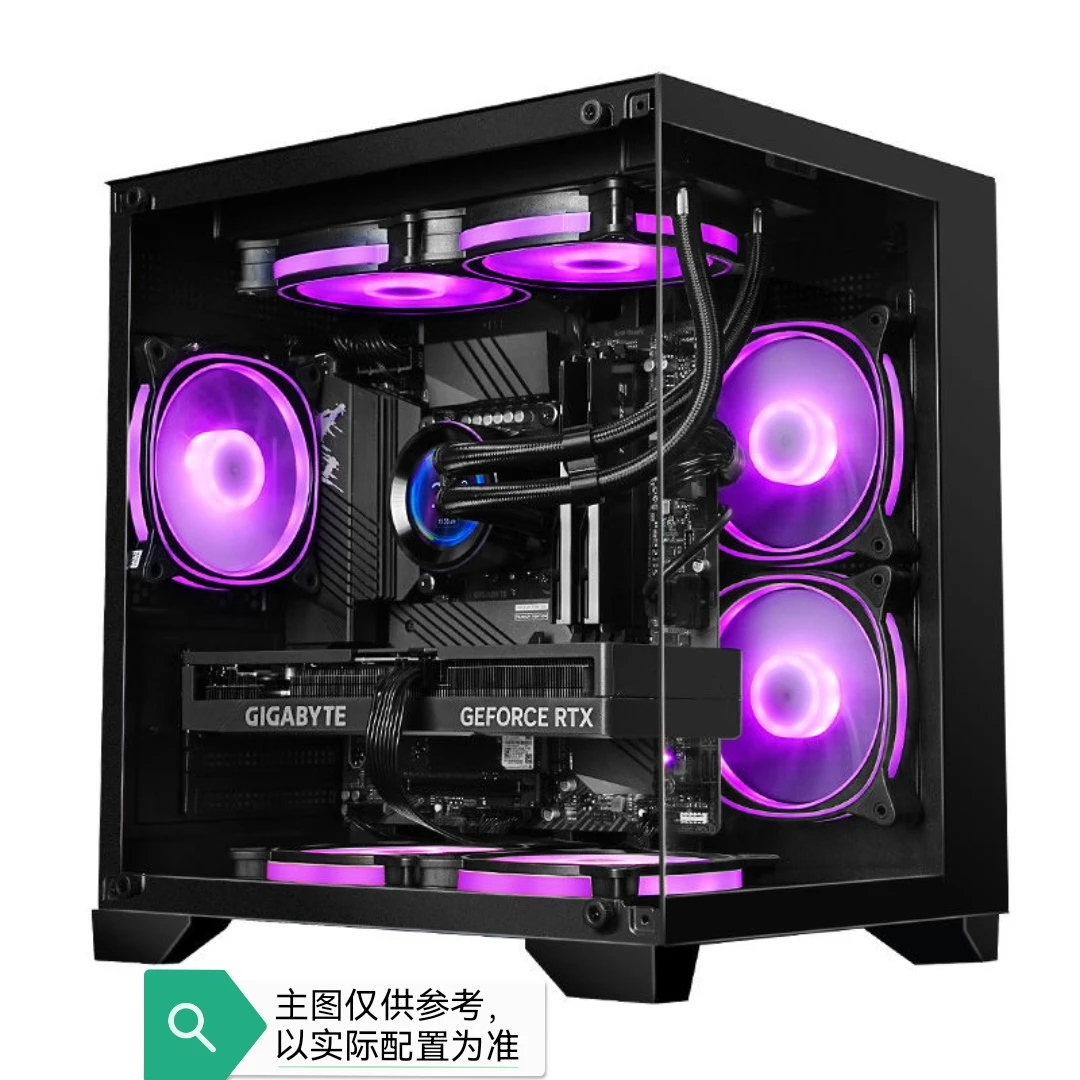 i312100F/华硕GT1030游戏办公DIY电竞电脑组装台式机主机