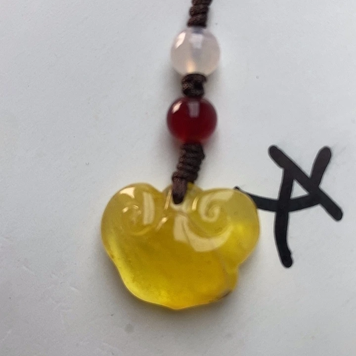 琥珀珠宝奇石未镶嵌天然1