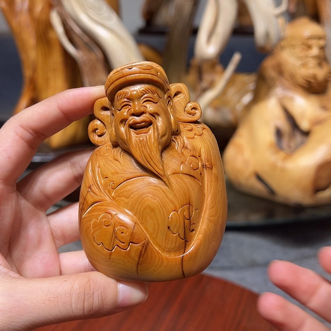 柏木（崖柏）崖柏木手把件摆件