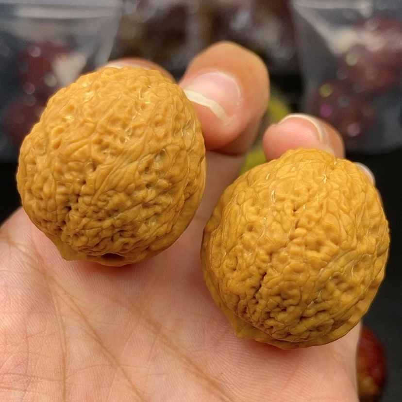 【闪购商品】把件文玩核桃36尺鱼子元宝