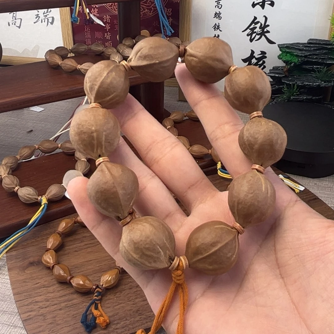 橄榄核手串暖***.梅林铁核大尺寸2.3/2.7鲨鱼背