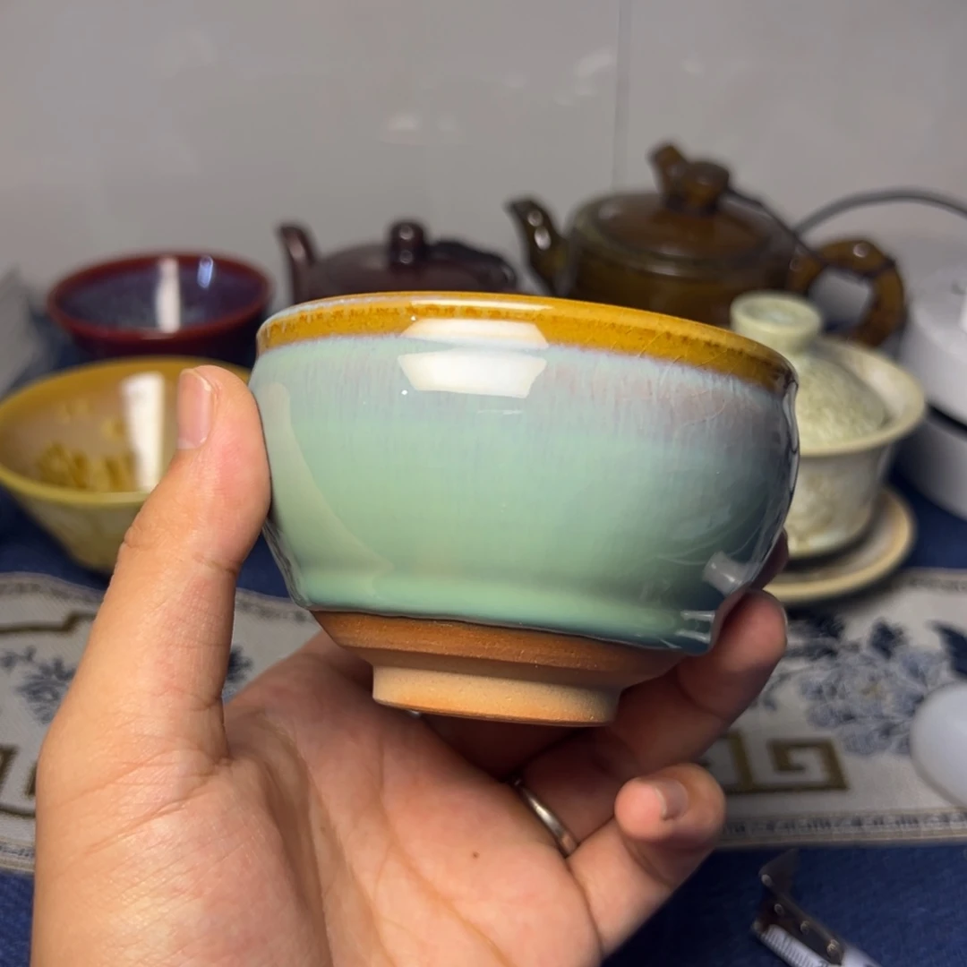 建阳建盏喝茶主人杯