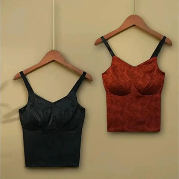 双面双穿·专柜定制桑蚕丝背心