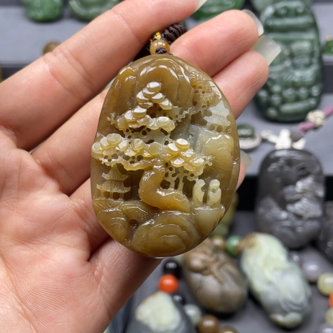 【闪购商品】和田玉未镶嵌挂件