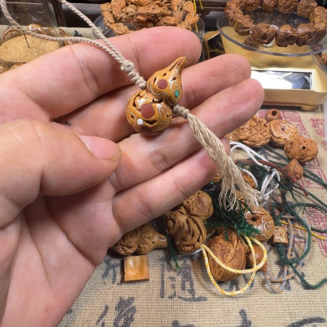 吊坠核桃七宝葫芦22