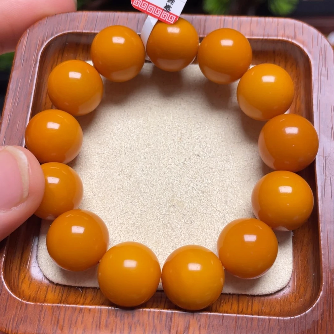 蜜蜡手链未镶嵌手串