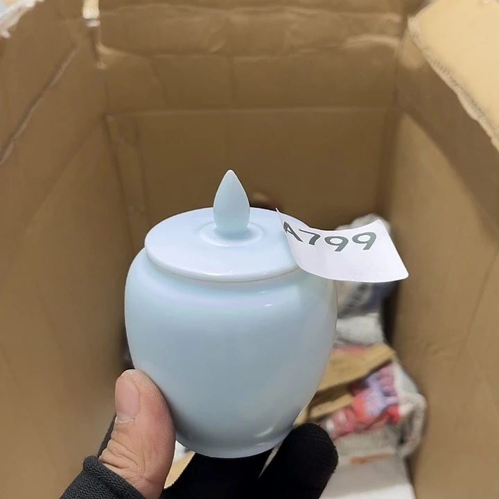 阿****瓷片茶摆件工艺品摆件666
