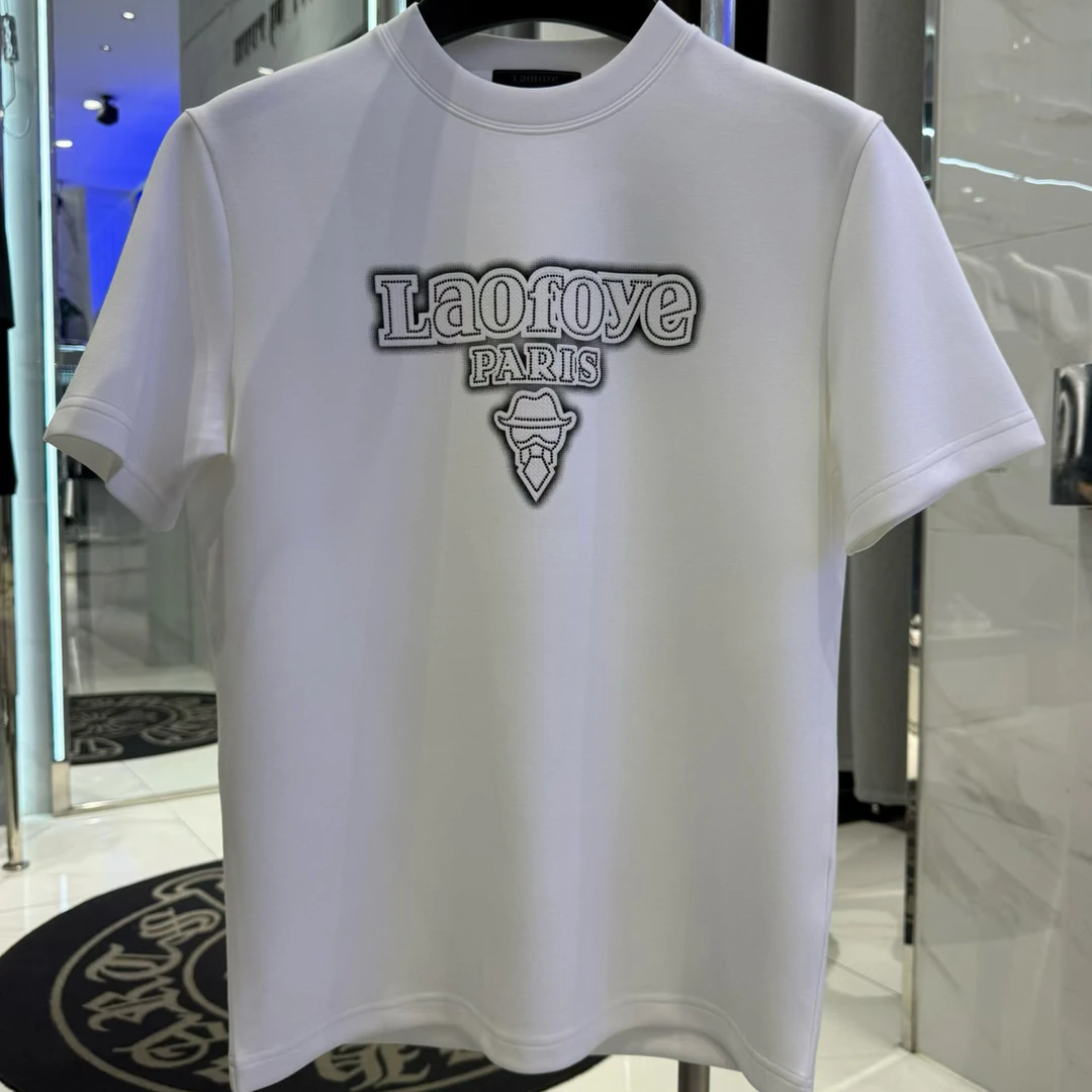 秋冬新款加厚品牌男士短袖衫休闲单穿内搭百搭休闲短袖上衣