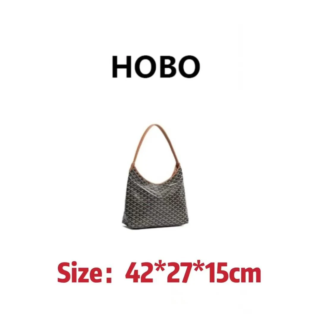 HOBO 慵懒风高雅牛皮棉麻腋下包