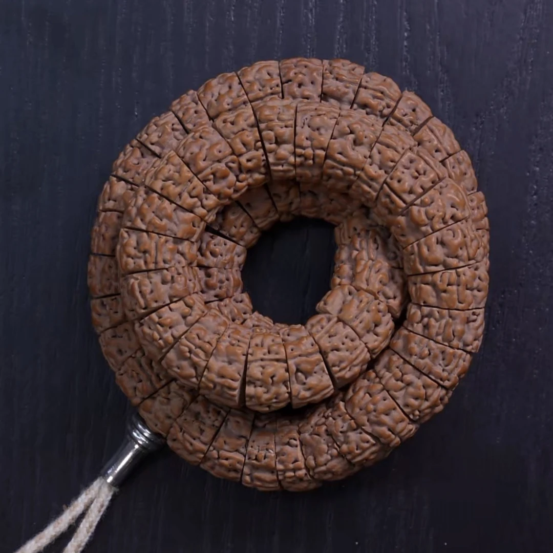 【莫比乌斯斜切】「机甲盘龙大肠手串」小金刚菩提毕业单根