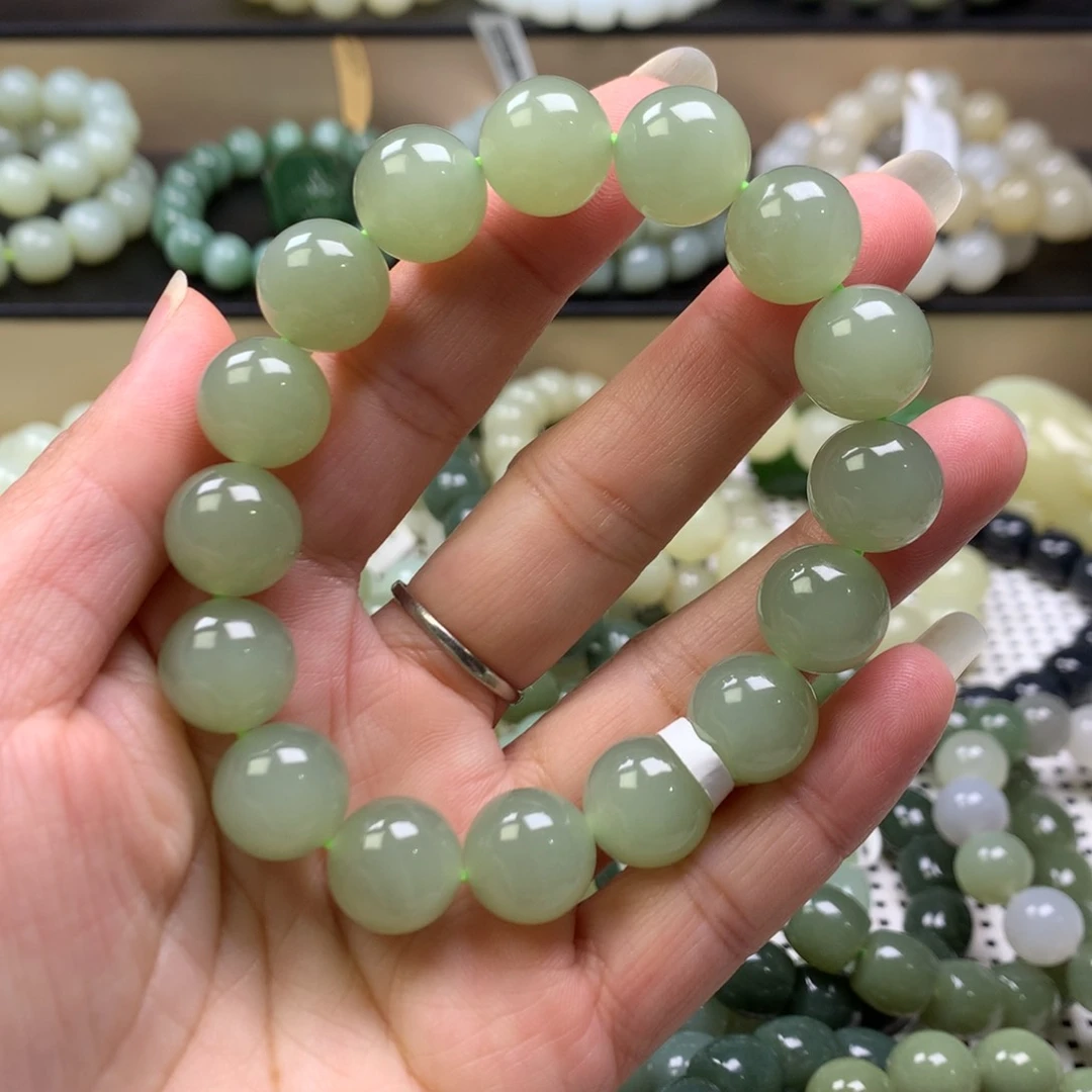 和田玉手链未镶嵌