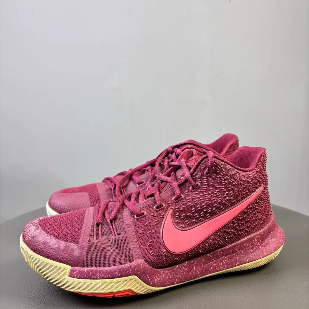 90新 maje 42码 欧文3酒红色球鞋 非原盒