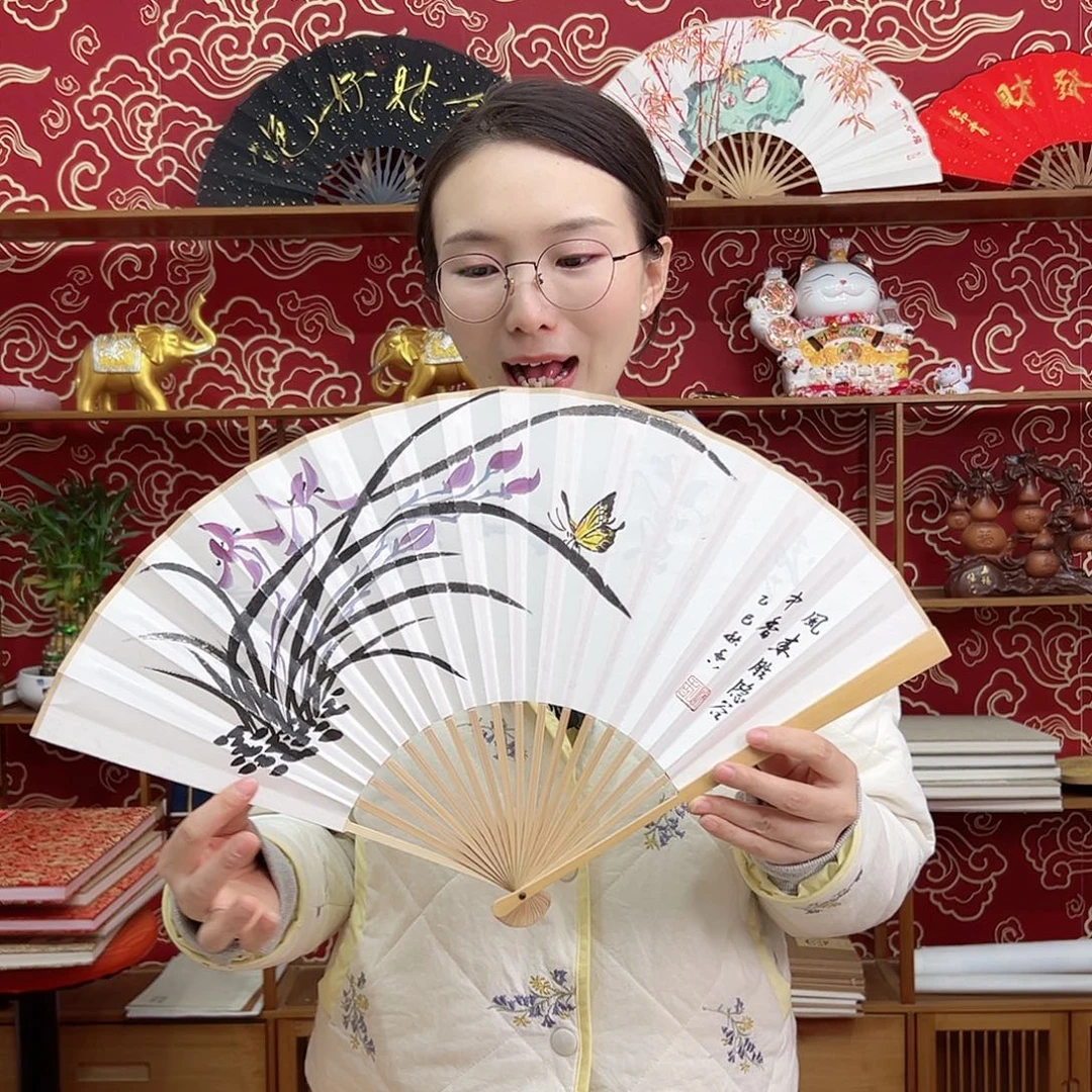 书法书法 95寸玉竹 手写手绘 默认粘好