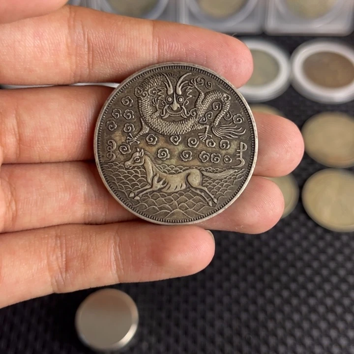 金属大头龙洋船洋工艺品