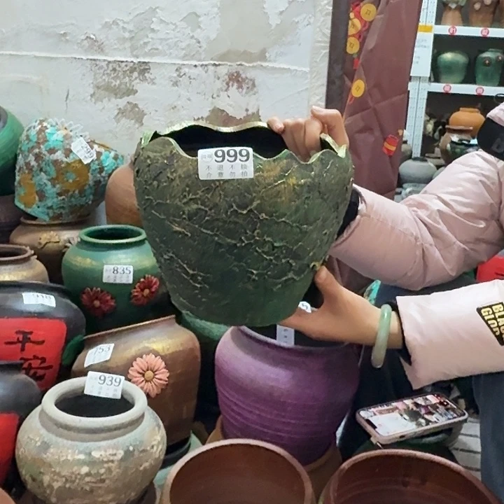 瑕疵金绿壳999高度19口径21