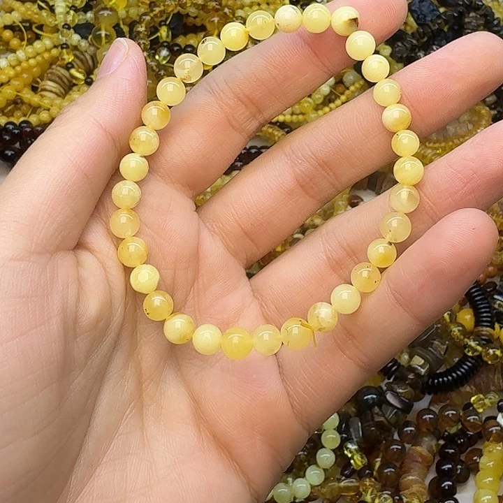 琥珀未镶嵌珠宝奇石