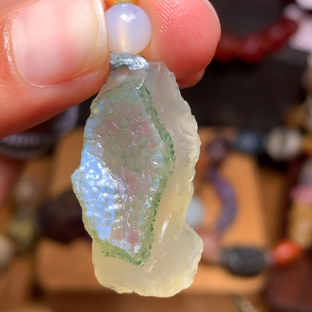 未镶嵌玛瑙/玉髓珠宝半成品