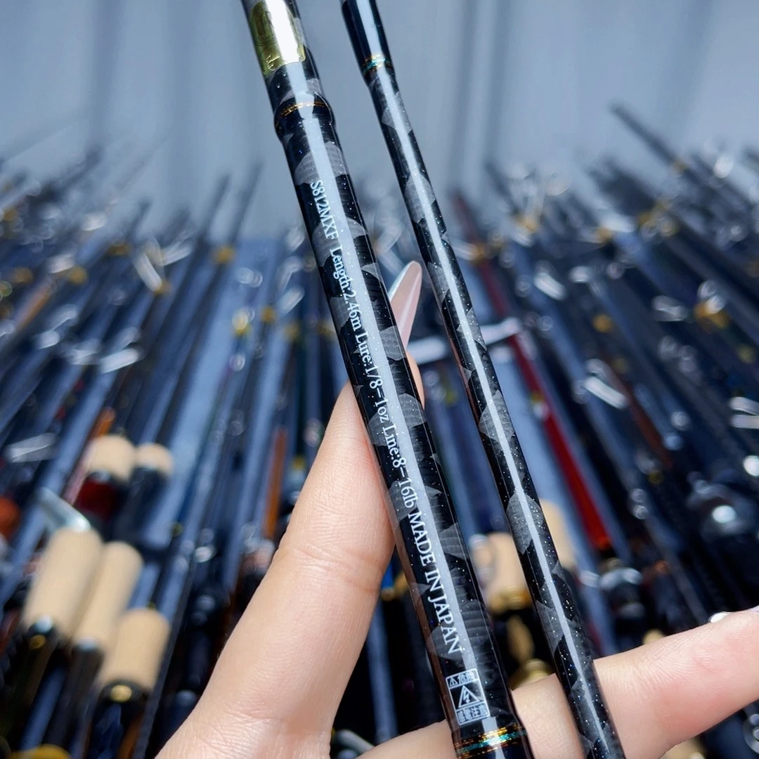 显***成碳素3.8m2.46直柄路亚竿