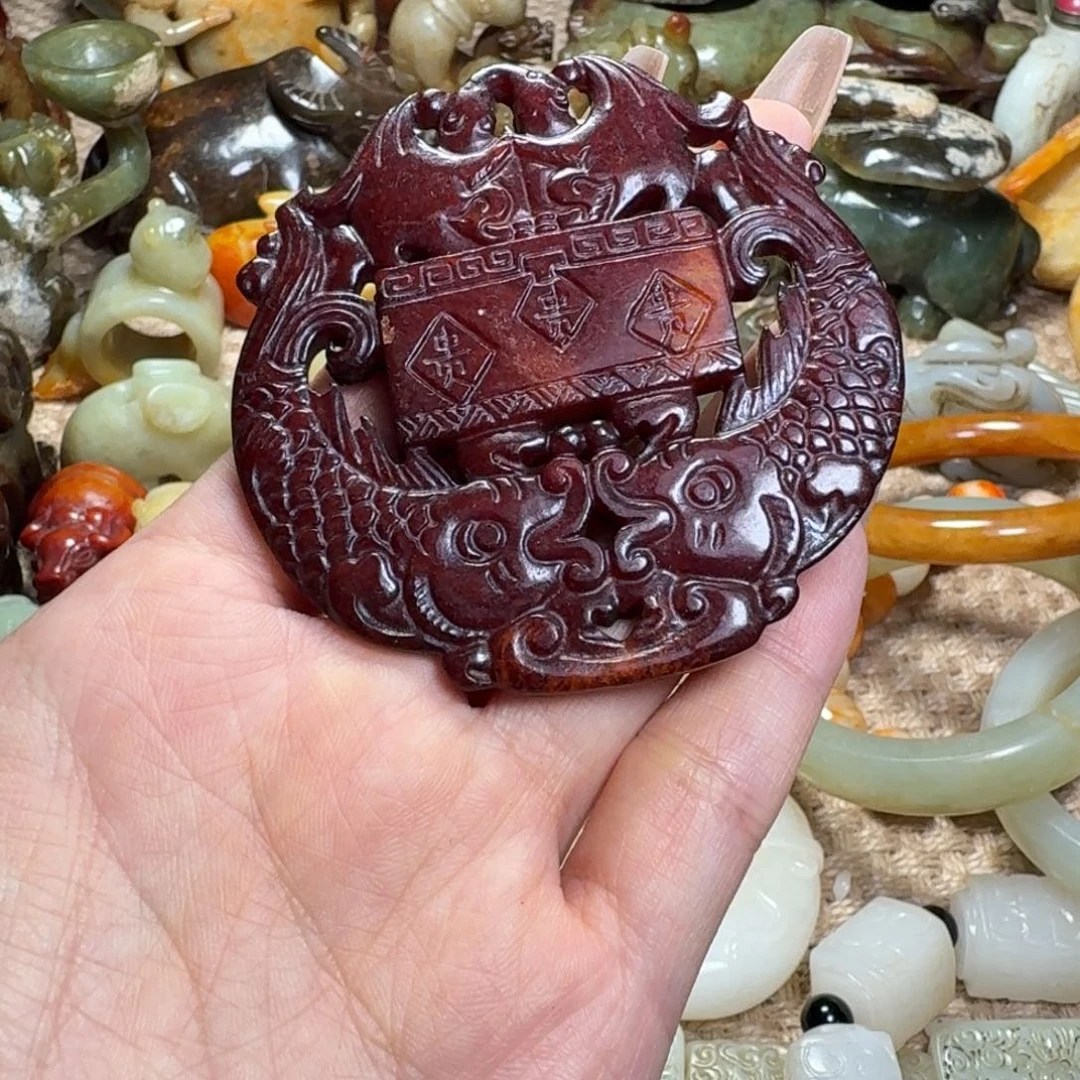 白玉菩提吊坠挂件