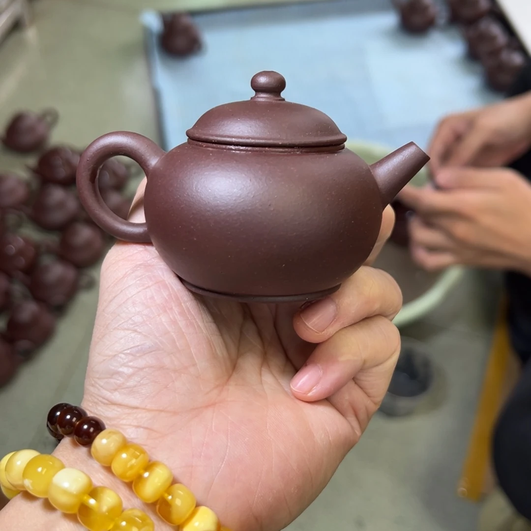 全手工80毫升：惠铨 紫砂1180度 巨轮水平