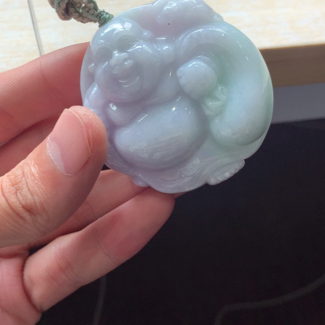 翡翠颈饰未镶嵌吊坠