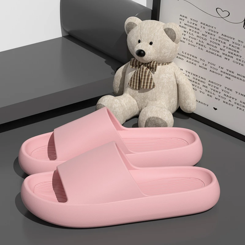 女士居家拖鞋夏季EVA防滑软底不臭脚厚底气垫踩屎感拖鞋女