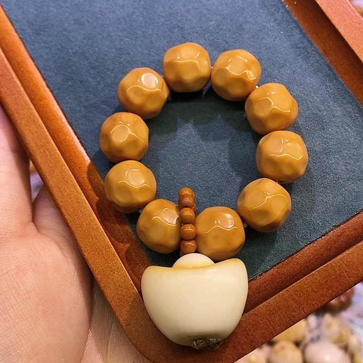 猴头核桃手串奶酪手捻（可改配