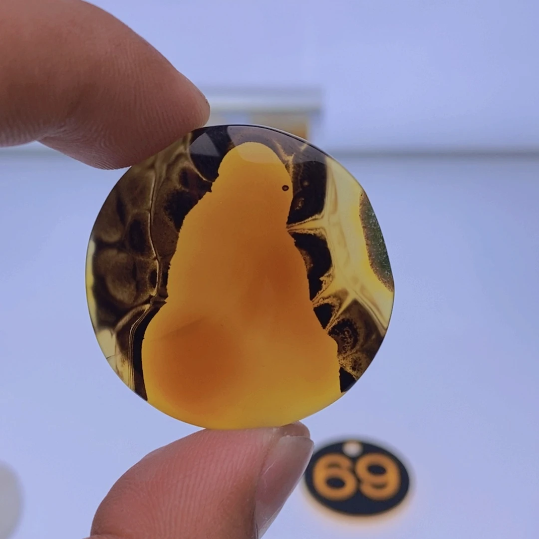 玛瑙/玉髓吊坠(不含链)未镶嵌