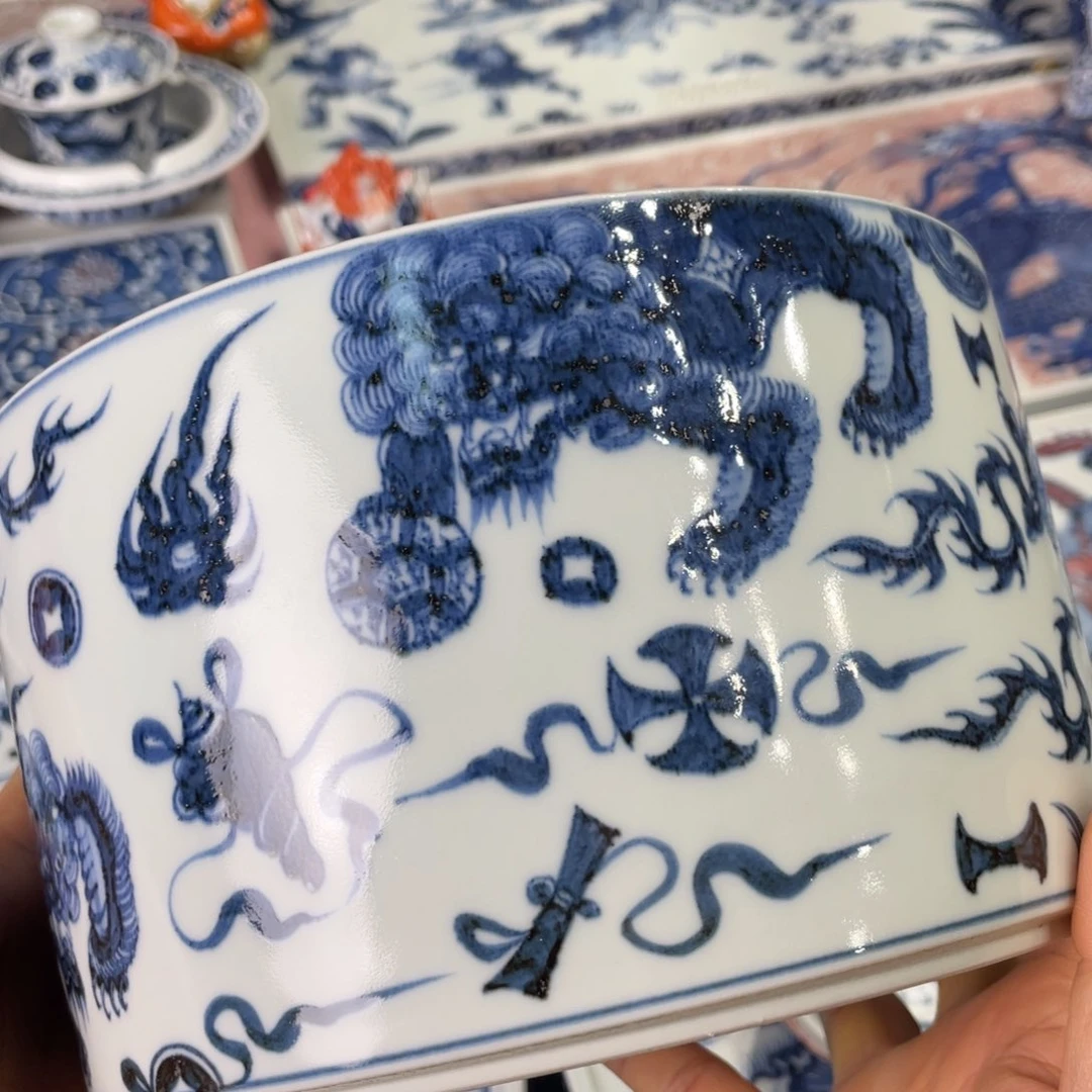 我****6景德镇陶瓷手工手绘