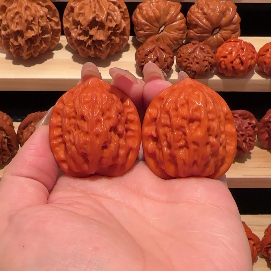 文玩核桃吊坠玉化京公子37精品2460