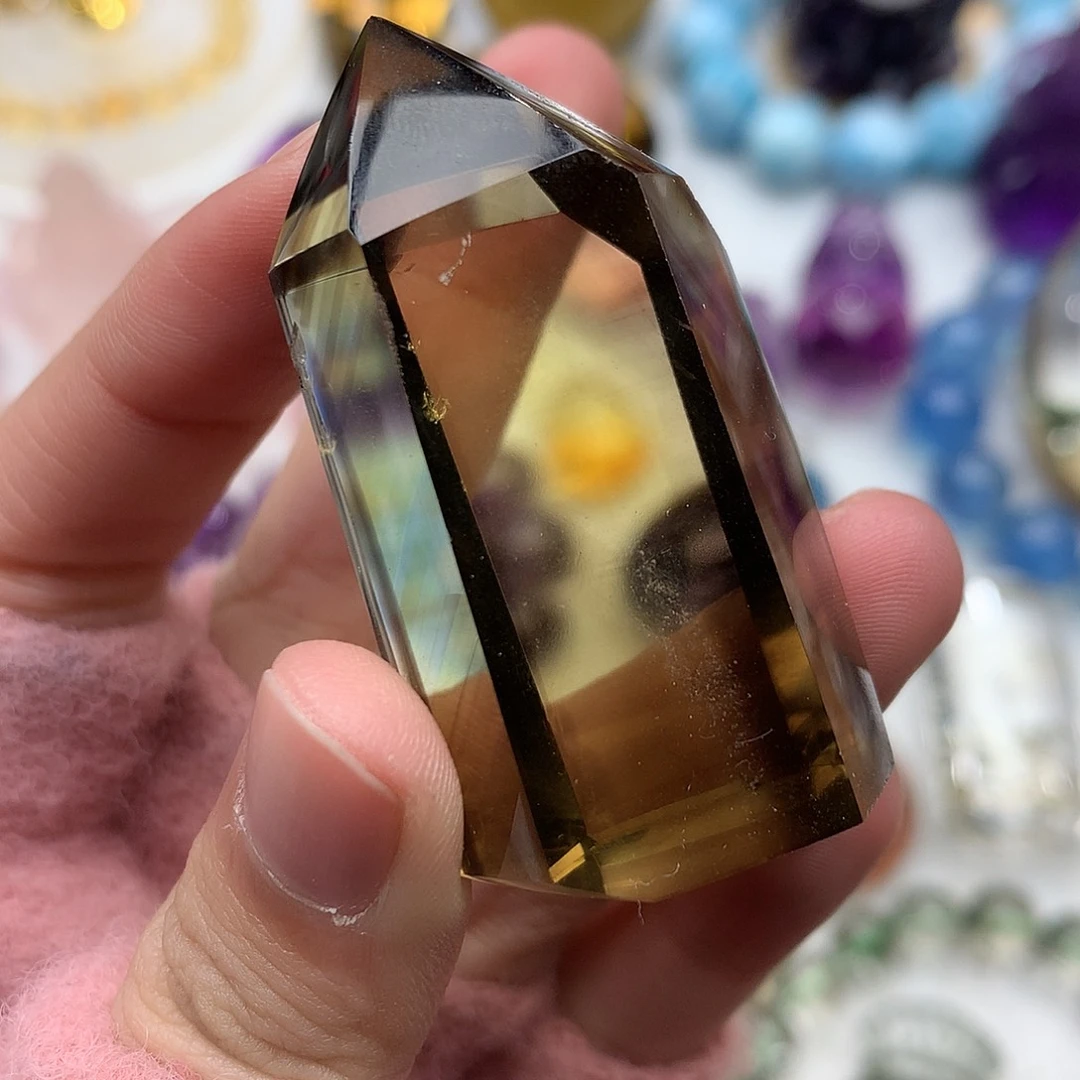 珠宝半成品未镶嵌水晶摆件