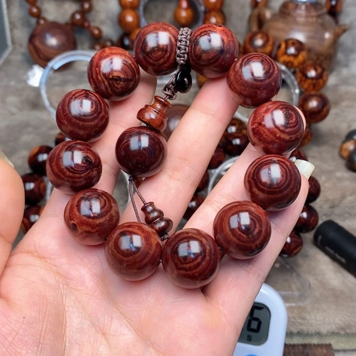 黄花梨/降香黄檀展**翔紫油梨成品加工手串